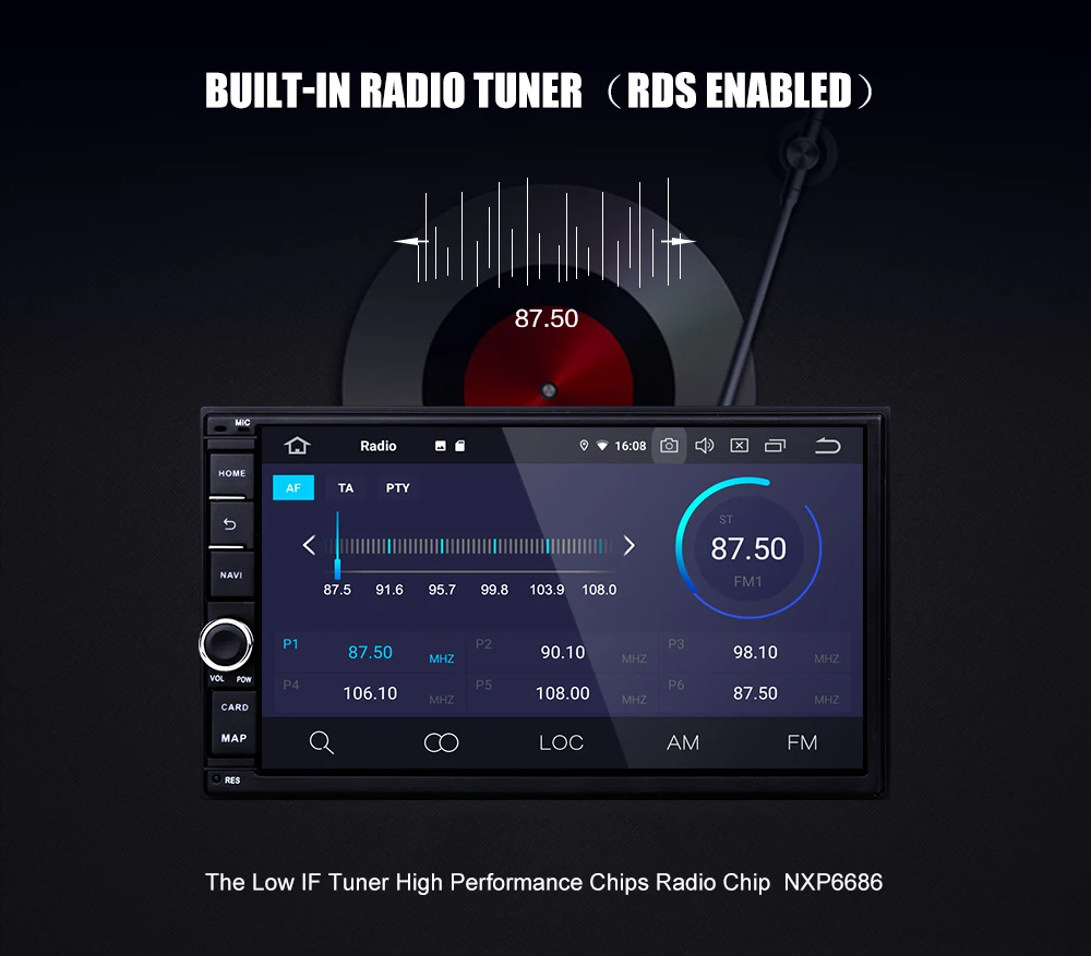 Android 9.0 Car Stereo 10.2" IPS Screen for Nissan X-Trail Qashqai Autoradio Bluetooth MP3 1 Din GPS Navigation