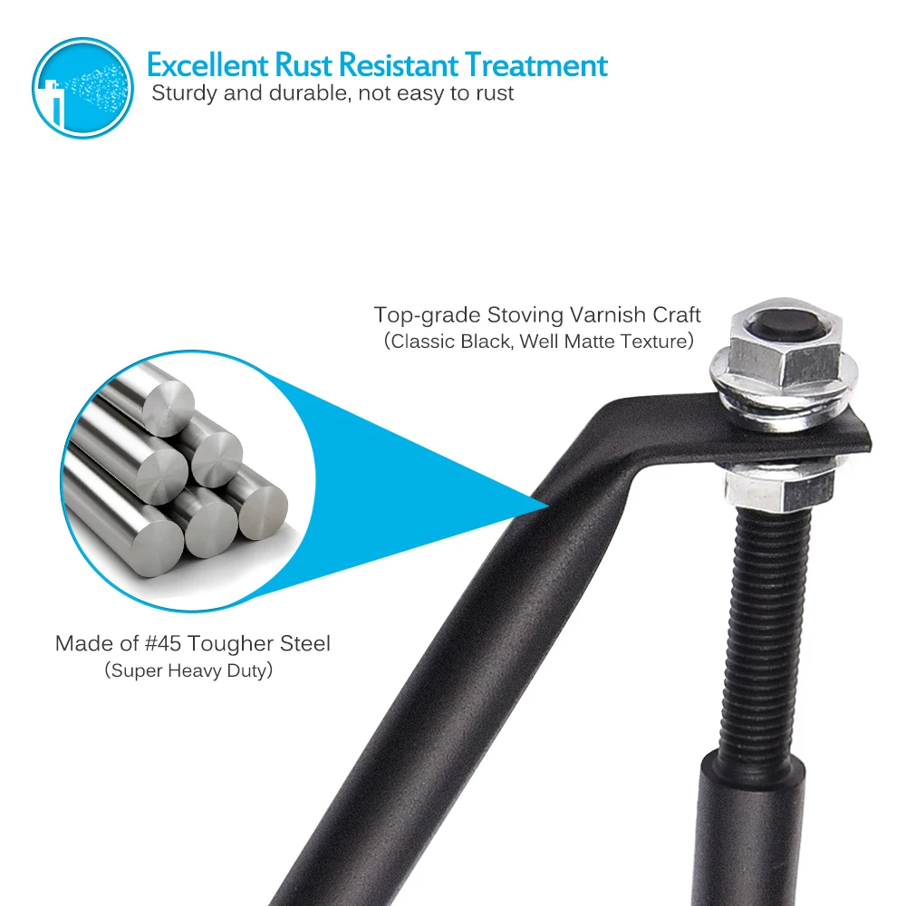 Регулируемые болтовые зеркала MICTUNING для наружных дверных петель 4x4 Jeep Wrangler JK 2007 2017