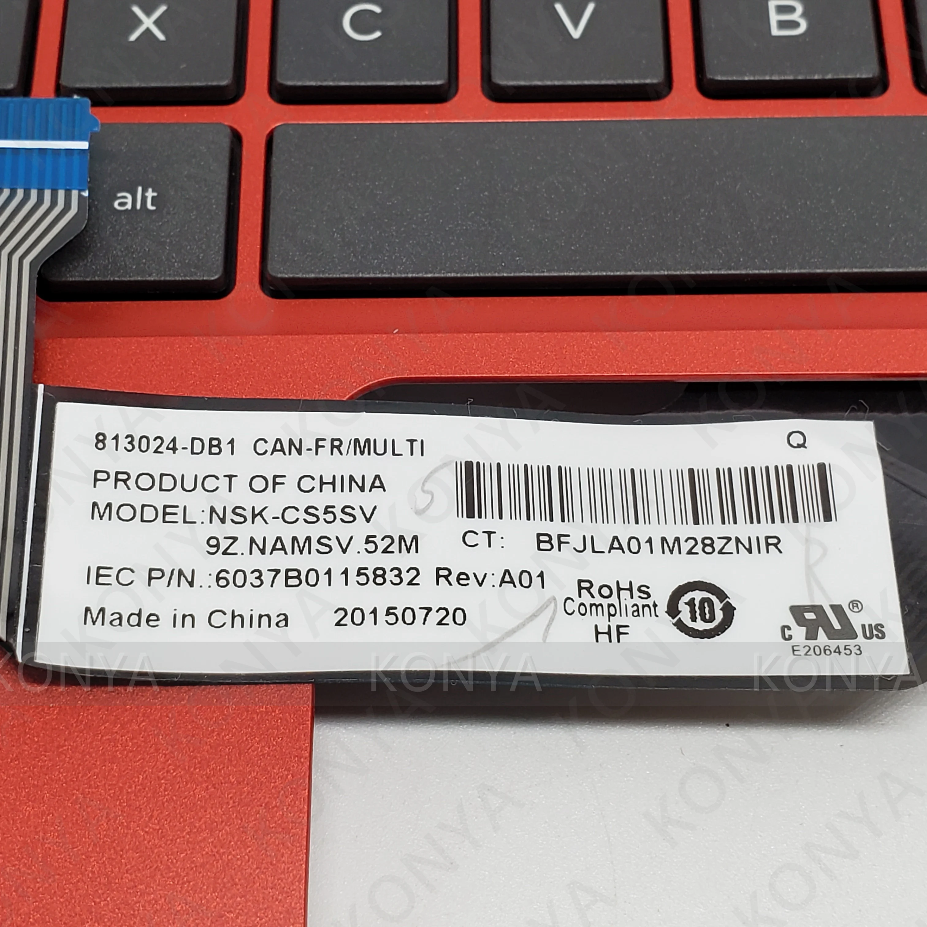 Новый оригинальный для HP X2 210 G1 10 N Palmrest W/KB 832468 DB1 832470 814718 814720 (FR может)|Сумки и чехлы