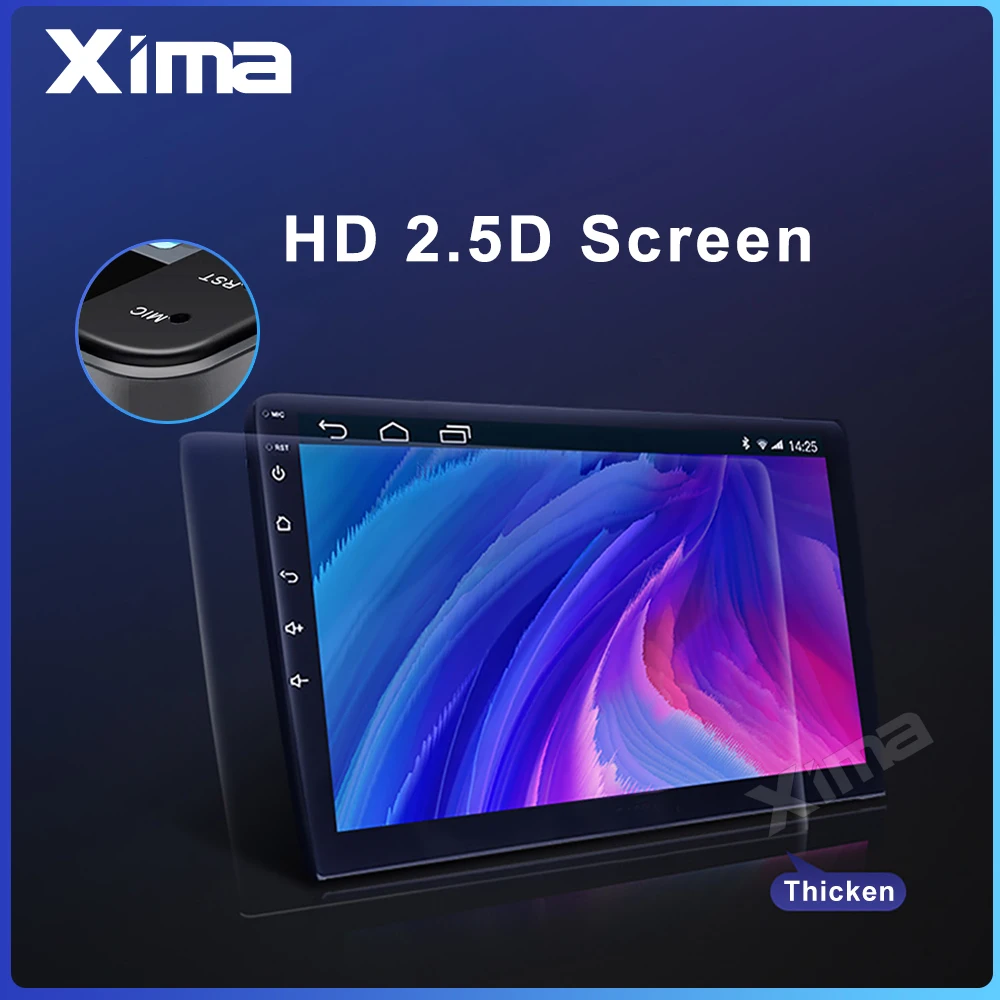 XIMA Android9.0 2Din Car Radio Multimedia Player " Universal RAM2G GPS Navigation Audio Player For Nissan Toyota Hyundai Polo