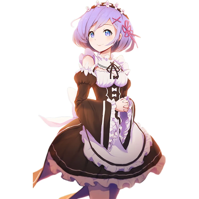 Три Ratels CDM368 RE:ZERO милый Rem виниловый пвх постер мультфильм аниме наклейка на капот