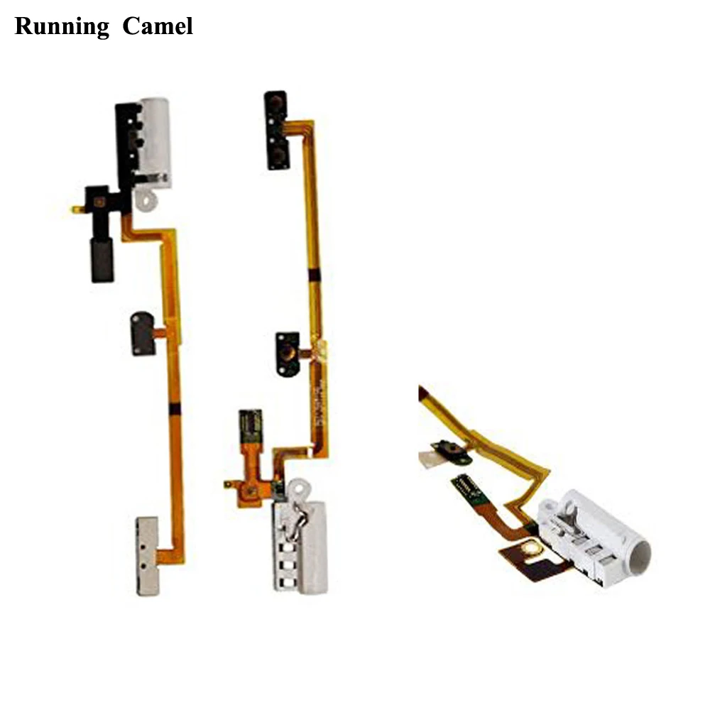 Шлейф для наушников с кнопкой громкости и аудиоразъемом замена iPod Nano 6 | Мобильные