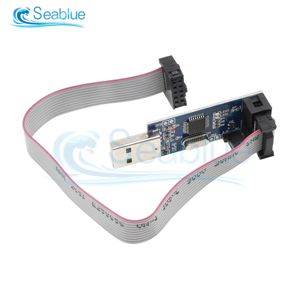 Мини-системный модуль ATMEGA16 ATMEGA32 ISP I/O USB-программатор USBASP USBISP AVR ATMEGA8 ATMEGA128 ATtiny/CAN/PWM с