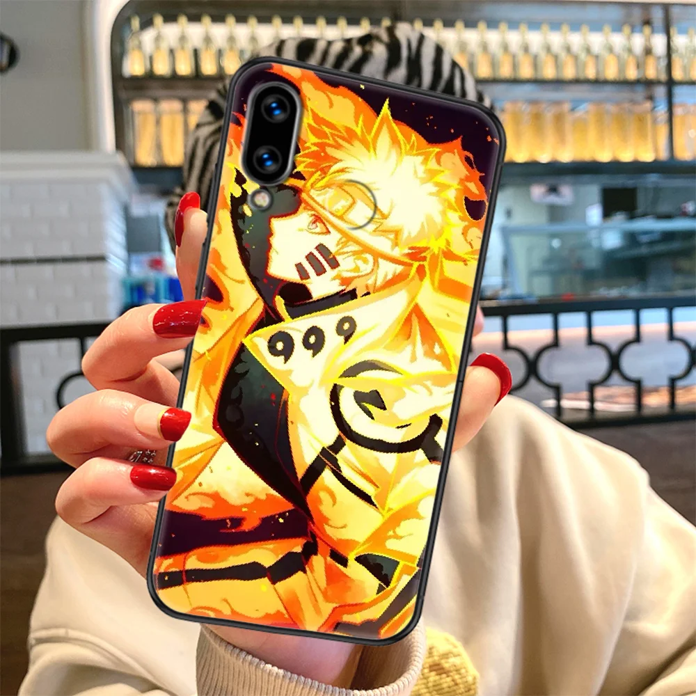 

Uzumaki N-Naruto Anime Phone case For Huawei Honor 6 7 8 9 10 10i 20 A C X Lite Pro Play black soft coque silicone waterproof