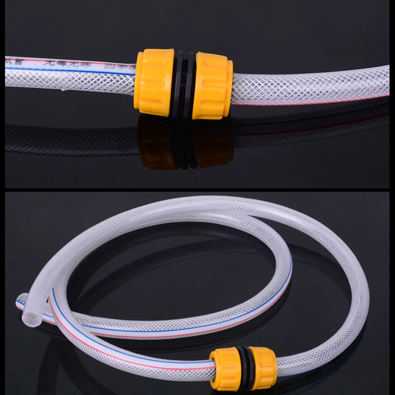 4 шт. 1/2 &quotтрубный фитинг под шланг набор Быстрый желтый разъем для воды адаптер