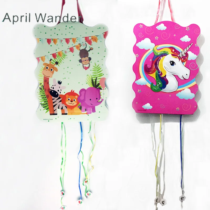 Милый Печатный единорог мультфильм животные дизайн фотообои для детского дня