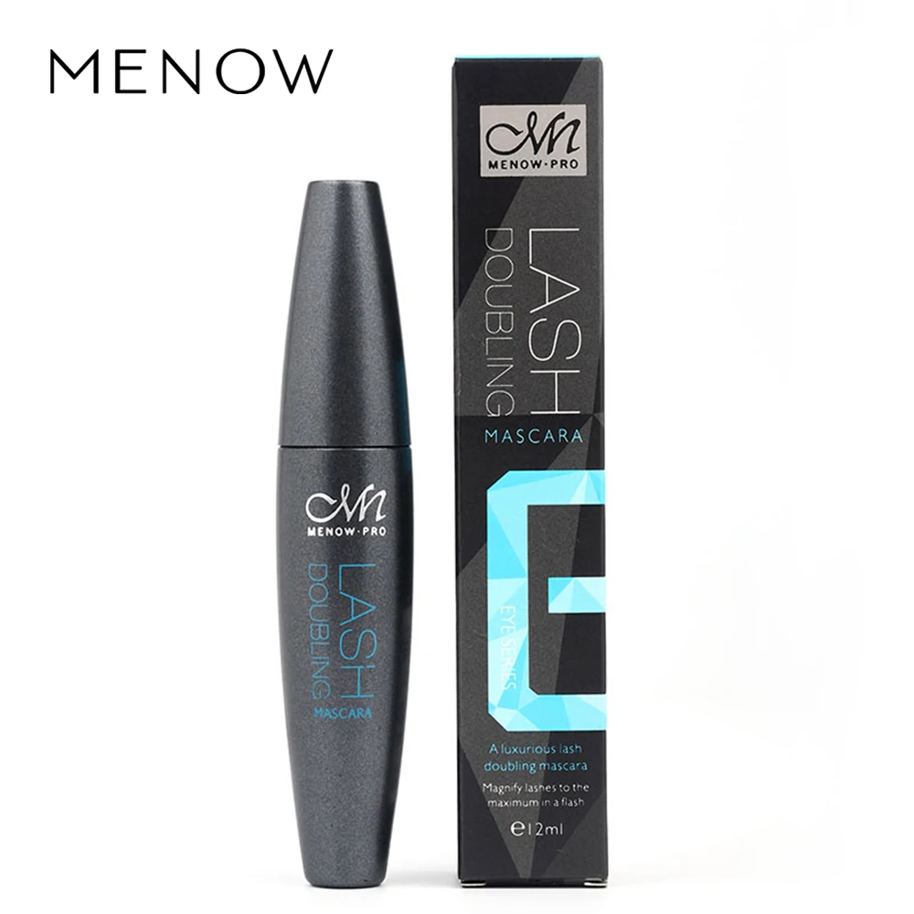 MENOW Марка косметический Водонепроницаемый Тушь для Ресниц Удвоение ресниц