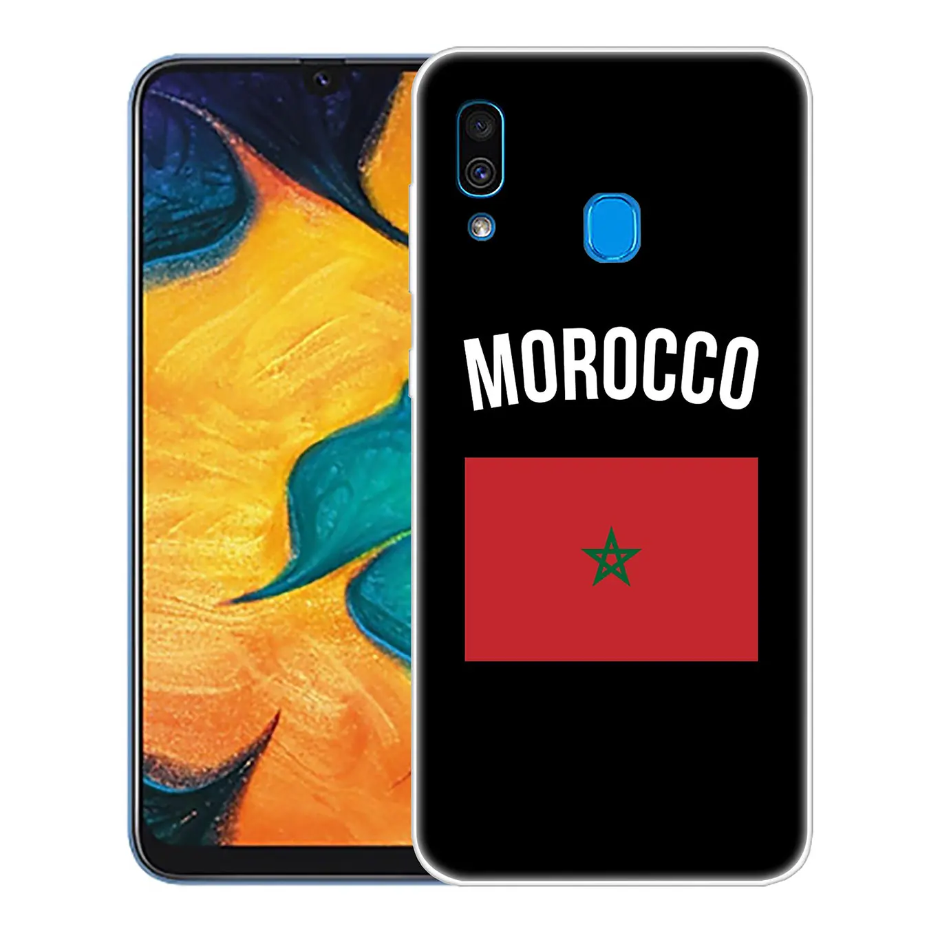 Lavaza с изображением флага Марокко футбол чехол для телефона чехол для samsung Galaxy A70 A60 A50 A40 A30 A20 A10 M10 M20 M30 M40 A20e крышка