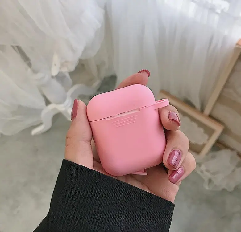 A Чехол с раковиной для AirPods, роскошный Леопардовый мраморный силиконовый защитный чехол для Air pods 2, беспроводной чехол для наушников - Цвет: A