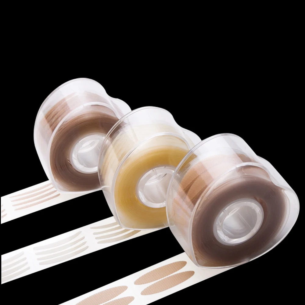 600 шт. S/L прозрачная бежевая полоса для макияжа большая фотоневидимая прочная