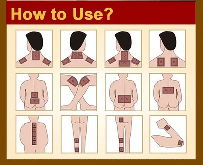 

40Pcs Shaolin Medical Plaster Muscle Back Neck Aches Muscular Fatigue Arthritis Stickers Pain Relief Products