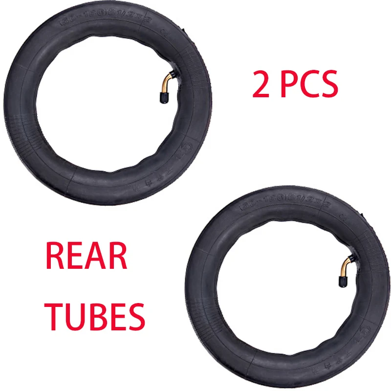 2 rear inner tubes 2 шт. обновленные твердые шины полые непневматические шины колеса 8 1/2x2 для Xiaomi Mijia M365 амортизатор скутера противоскользящие шины - Цвет: 2 rear inner tubes