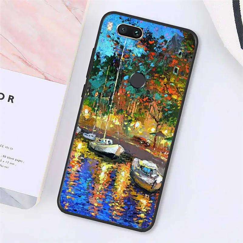 

van gogh retro art painting Phone Case For Xiaomi Redmi note 7 8 9 t k30 max3 9 s 10 pro lite Luxury brand shell funda coque
