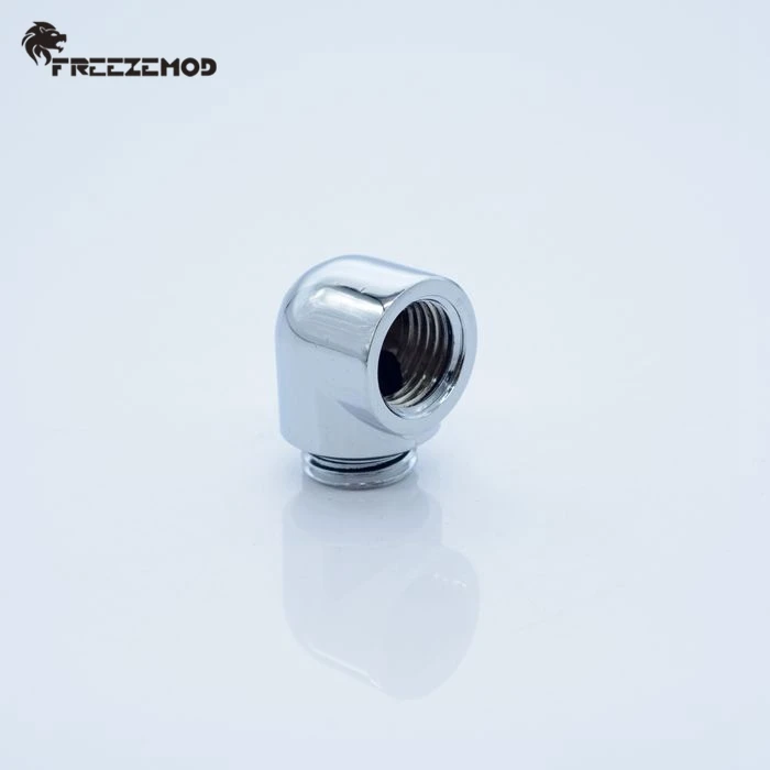 FREEZEMOD G1/4 ''резьба 90 градусов переходник для фитинга водные адаптеры охлаждения компьютера pc Кулер фитинг. NYWT-S90