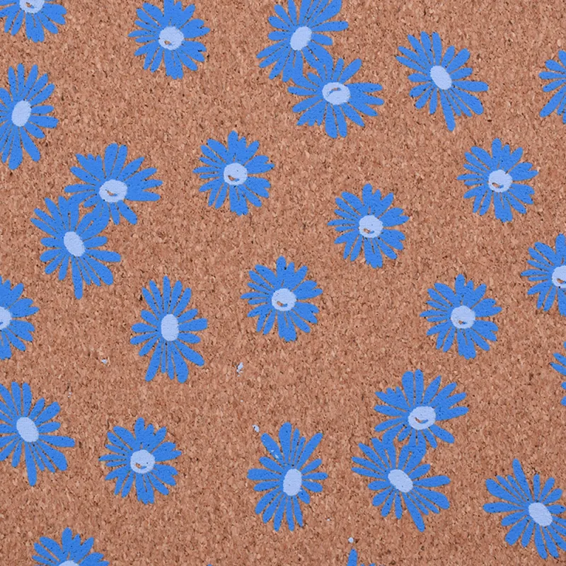 

Vintage Daisy Printed A4 Soft Cork Fabric DIY Patchwork Clothing Bag Shoes Decoration Handmade Sewing Accessories