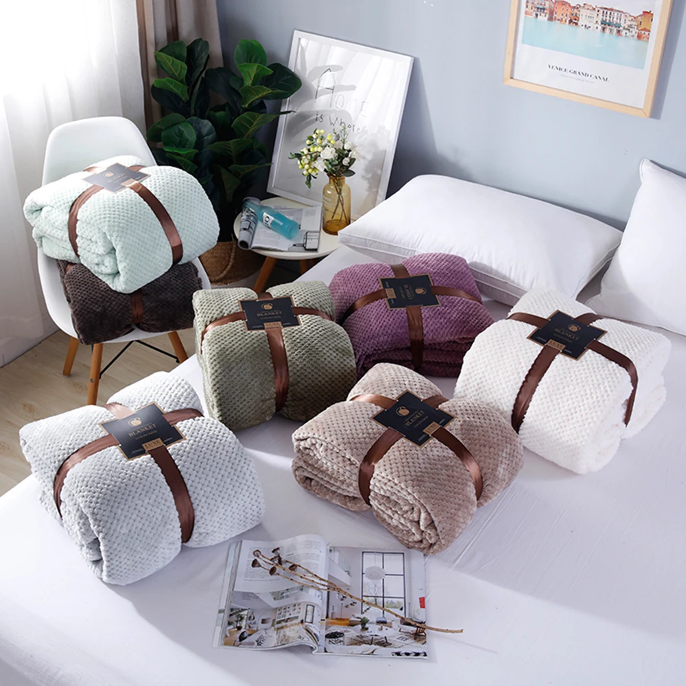 Однотонное теплое одеяло коврики для собак мебель кресла домашних животных