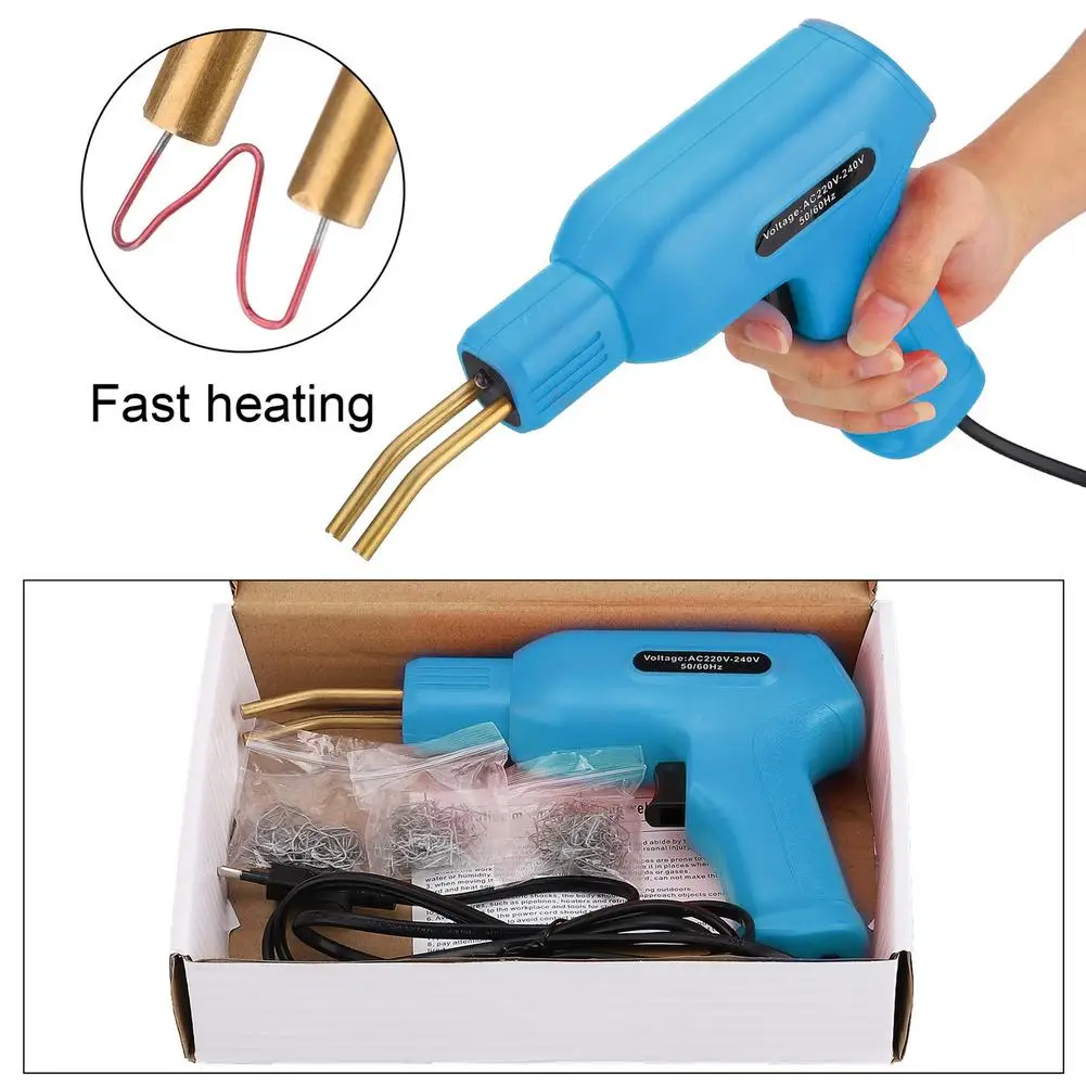 

New Handy Plastic Welder Garage Tools Hot Staplers Machine Staple PVC Plastic Repairing Machine Car Bumper Repair Hot Stapler