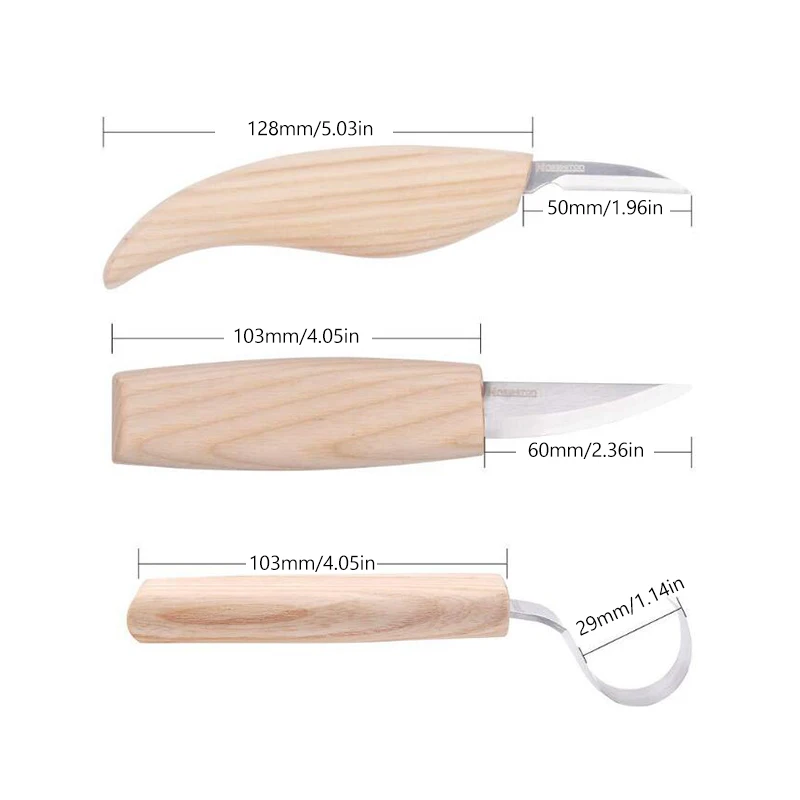 Набор ножей для резьбы по дереву 2/3 шт. | Инструменты