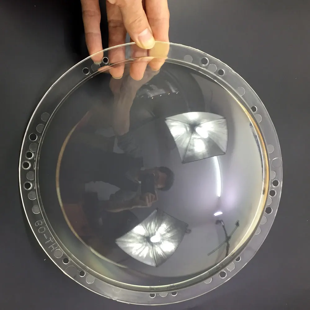 9 дюймов крытый/наружного видеонаблюдения Замена Прозрачный Акриловый Корпус