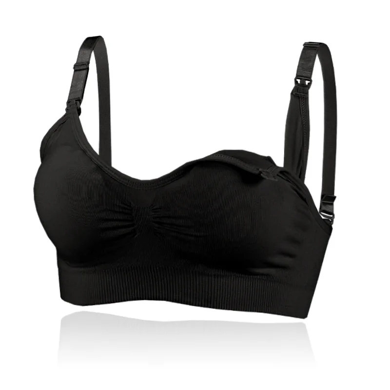 

New Maternity Underwear Pregnancy Bras Femme Nursing Bra For Feeding Women Organic Cotton Breastfeeding Brassiere For Mothers