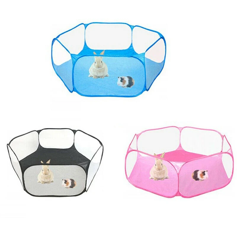 

Small Animals Cage Tent Pet Playpen Exercise Fence Guinea Pig Hamster Rabbits