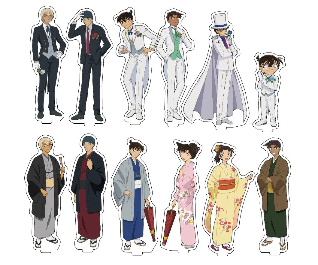 

Акриловая фигурка героя аниме детектив конан мияно шихо Kaitou Kiddo демонстрационная модель тарелка аксессуары для косплея настольная декорат...