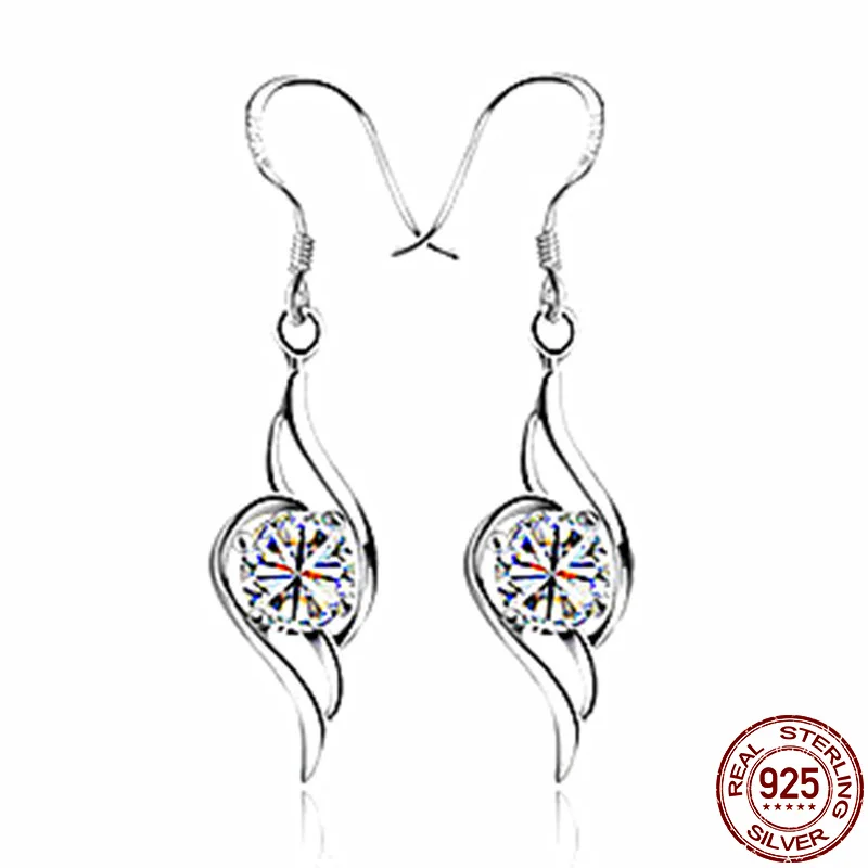 

2021 Boutique Fashion S925 Sterling Silver Zircon Ear Hooks Suitable For Birthday Gifts For Ladies And Girls Jewelry