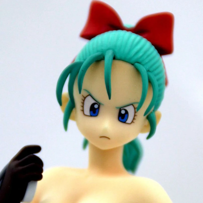 

18cm Original figure transform DBZ Bulma Naked Resin GK model Collection Sexy Girl Anime Figure