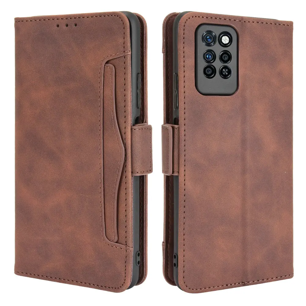 

Роскошный кожаный чехол для Infinix Note 10 Pro NFC, со слотом для карт, 360 защитой, съемный кошелек, кожаный чехол Funda infinix Note10, чехол Note 10Pro