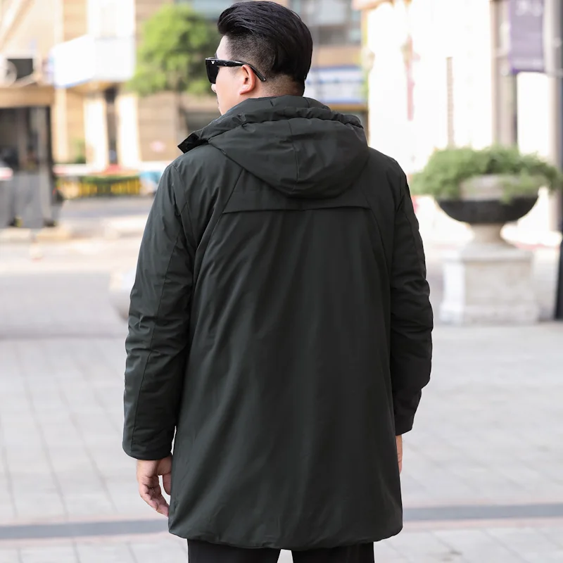 Новинка, большие размеры, 10XL, 9XL, 8XL, мужские парки, длинная хлопковая зимняя куртка, пальто для мужчин, теплая брендовая Толстая куртка, Мужская куртка-парка, топы-20 класс