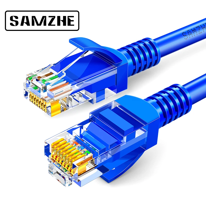 SAMZHE Cat5e Ethernet соединительный кабель-RJ45 компьютер PS2 PS3 XBox сетевые кабели LAN 0