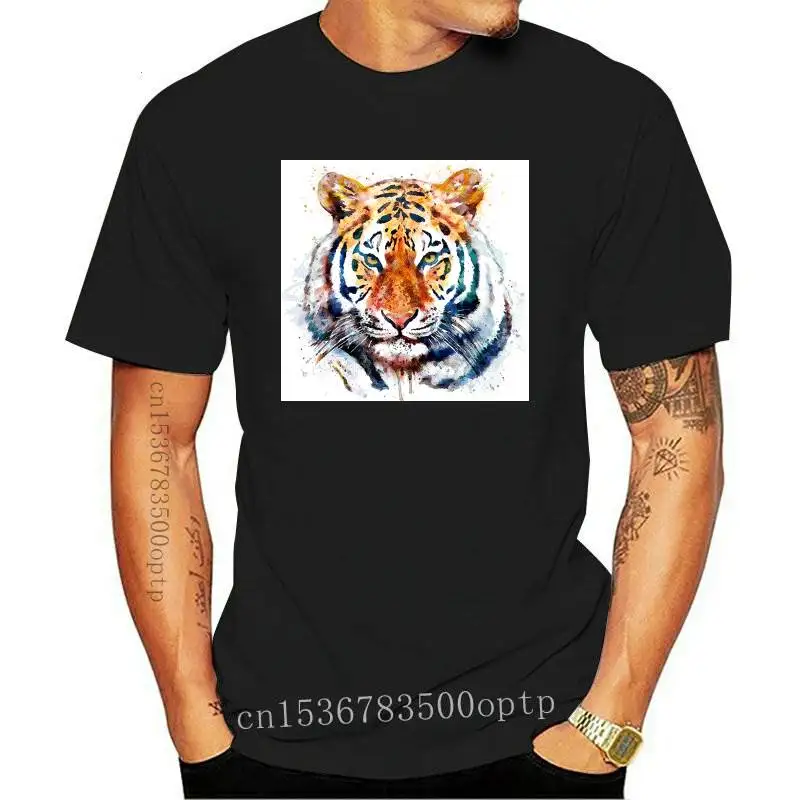 

2021 New Tiger Print Woman T-shirts Ropa Tumblr Mujer White Fashion European Hipster Clothes new Personalized Aesthetic Streetwe