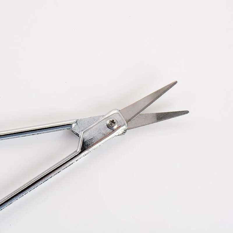 

10pcs Eyebrow Makeup Manicure Scissors Nails Cuticle Scissors Curved Pedicure Dead Skin Remover Makeup Tool dropshipping