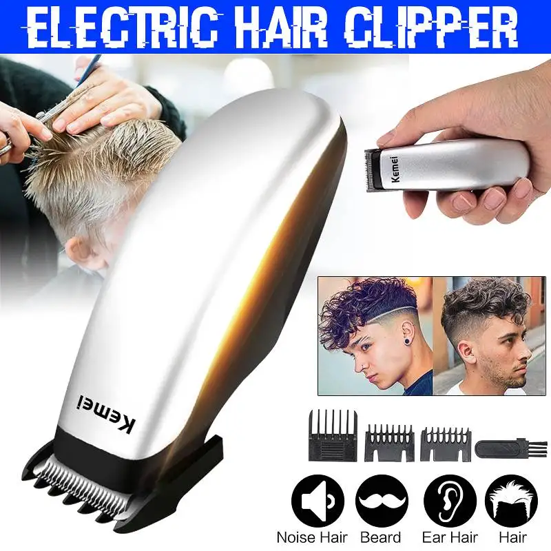 

Professional Electric Cordless Hair Clipper Low Noise Hair Trimmer Kits Shaver Cutting Trimmer Child Men Hair Clipper