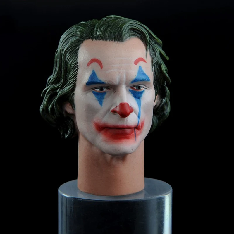 

1:6 Soldier Model Clown Head Carving Jacqueline Phoenix Jacqueline Clown 2019 Movie Clown Prequel Makeup