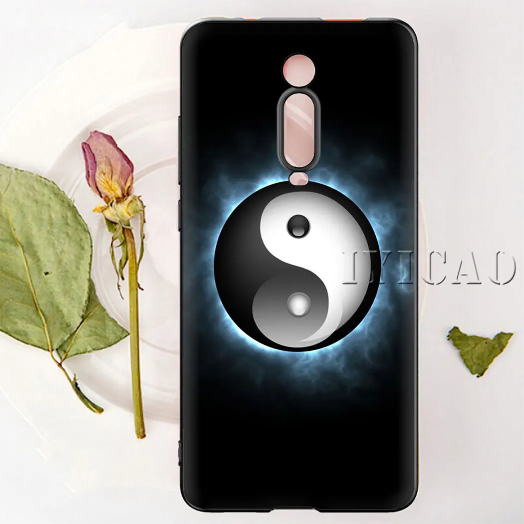 IYICAO Инь Ян китайский Мягкий силиконовый чехол для Redmi Note 5 6 7 8 Pro 5A Prime 7A K20 Go TPU