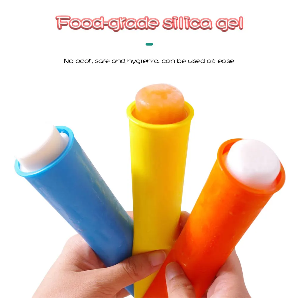 

Silicone Ice Stick Molds Ice-lolly Molds Ice Pop Maker Form for Ice Cream Maker DIY Summer Frozen Ice Cream Mold Kitchen Tools
