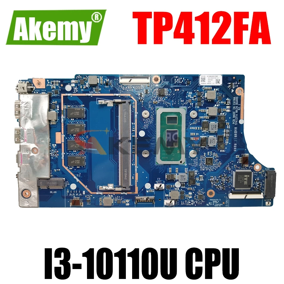 

Материнская плата AKEMY TP412FAC для ноутбука ASUS Vivobook Flip TP412FAC TP412FA TP412F TP412 оригинальная материнская плата
