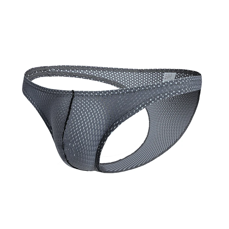 Мужские трусы бесшовные эластичные нижнее белье сетчатые выпуклые дышащие