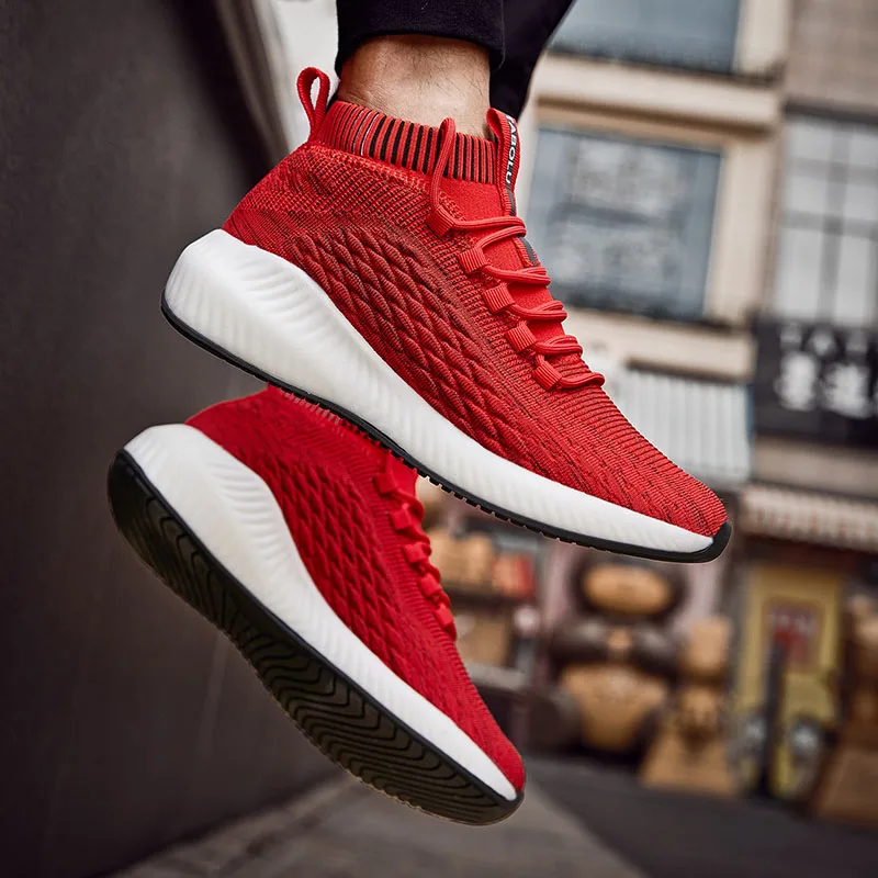 Кроссовки носки мужские спортивные дышащие амортизирующие модная обувь для бега