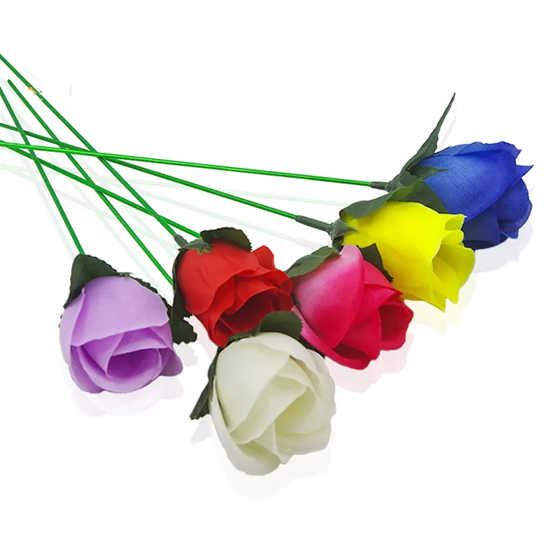 1 шт. факел к цветку розовому огню волшебный трюк пламя появляющийся цветок