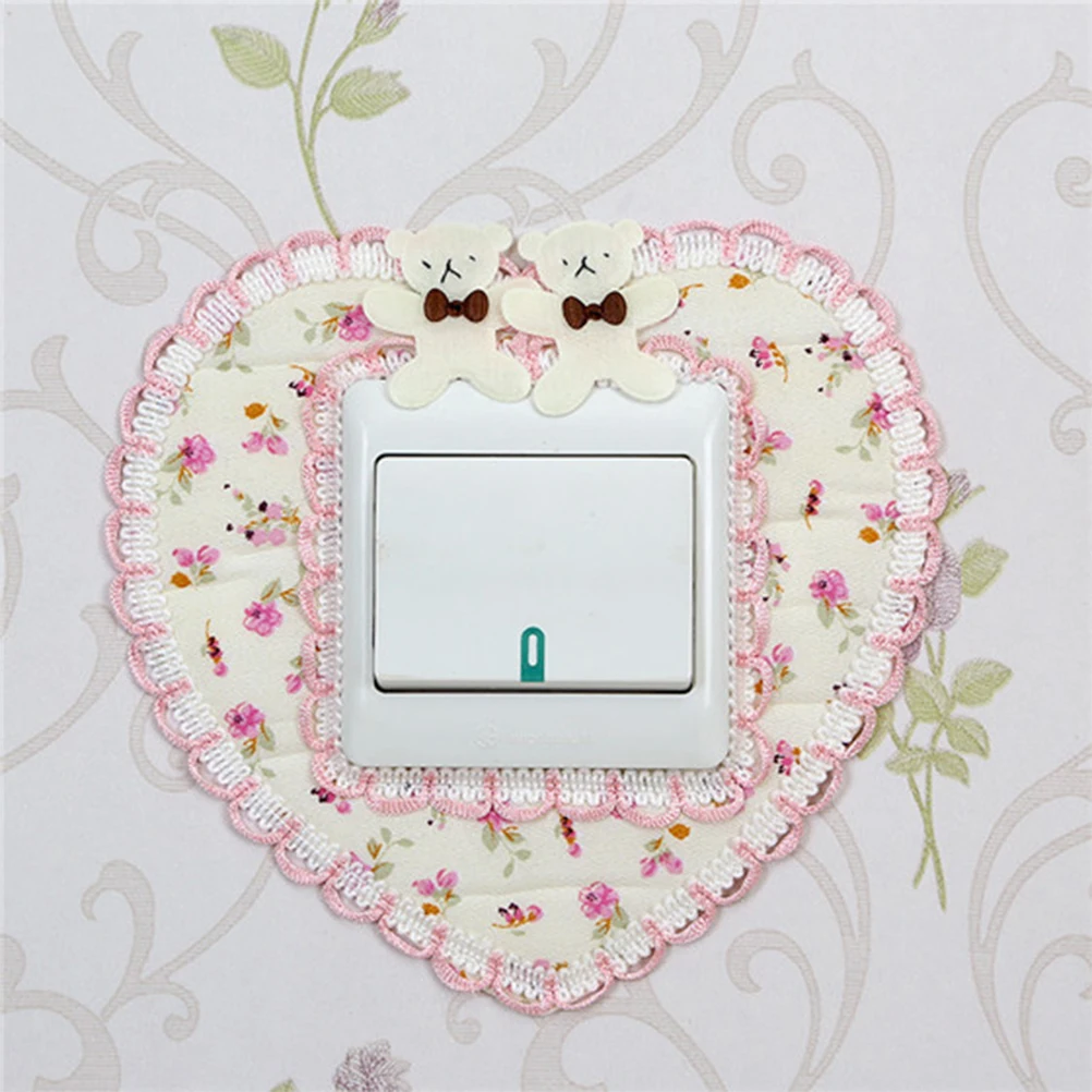 10 шт. наклейки для домашней одежды Защитные чехлы с мультяшным переключателем