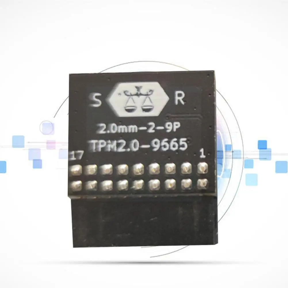 

Модуль безопасности шифрования Tpm 2,0, удаленная карта с поддержкой s 18, версия, 14 контактов, многобрендовая, 2,0, 12, поддержка материнской платы ...