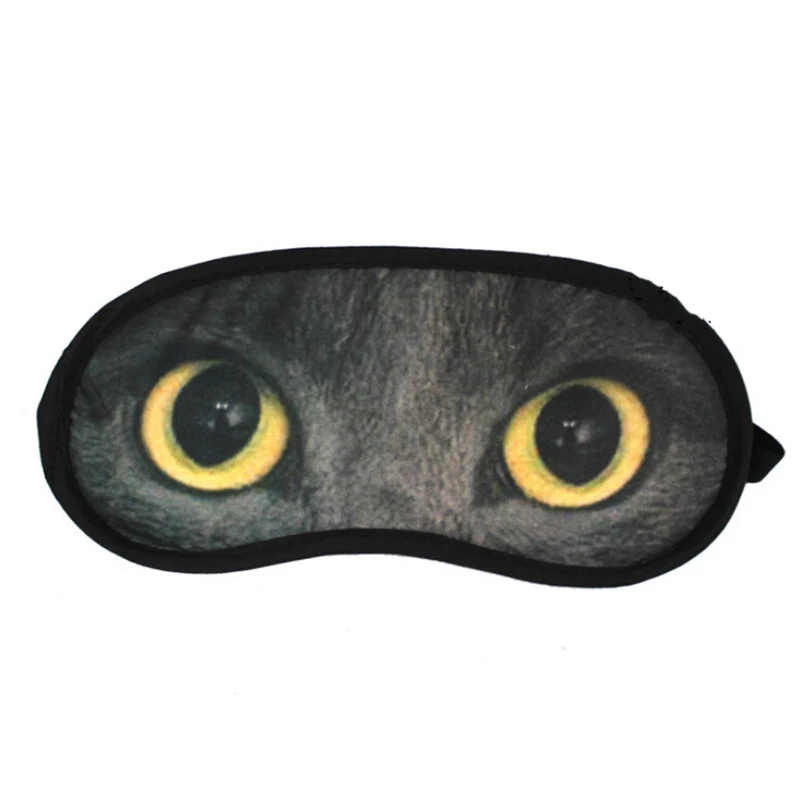 

Hot 1PC Gift Elastic Cat Three-Dimensional Bindfold Travel Eyeshade Eye Cover Sleep Aid Eye Mask