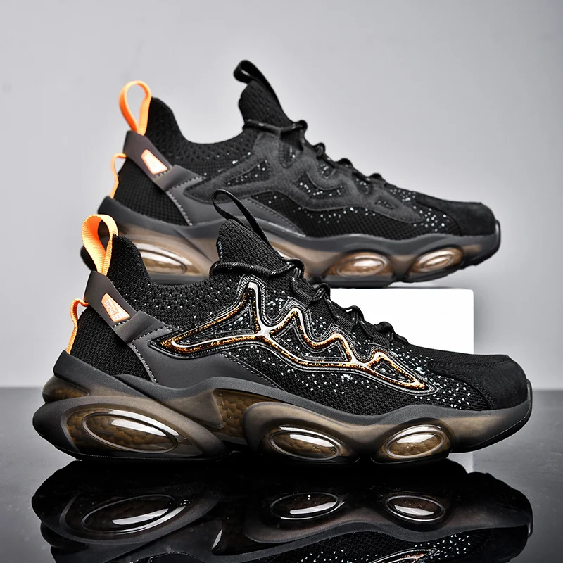 

Plus Size 45 46 Men Shoes Height Increasing Breathable Fashion Men Sneakers Street Style Comfortable Adult Man Casual Shoes