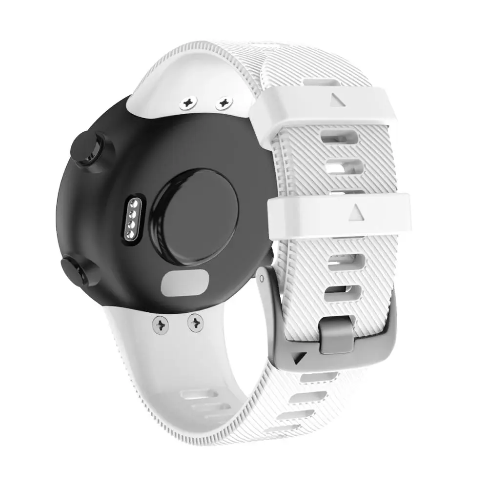 Спортивный силиконовый ремешок для наручных часов Forerunner 45 полос Замена