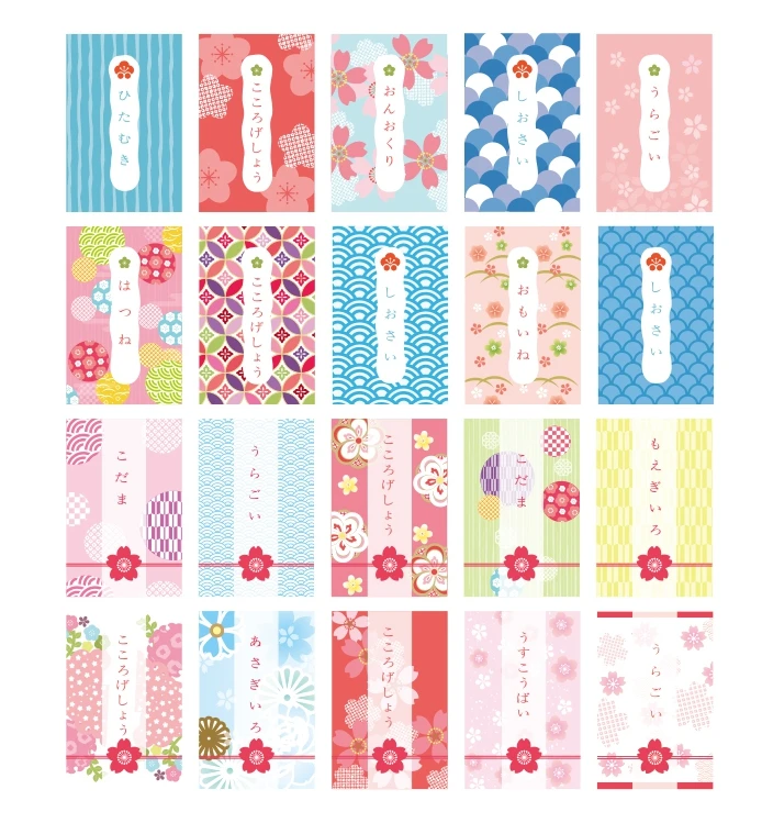 

143mmx93mm flower wind paper postcard(1pack=30pieces)