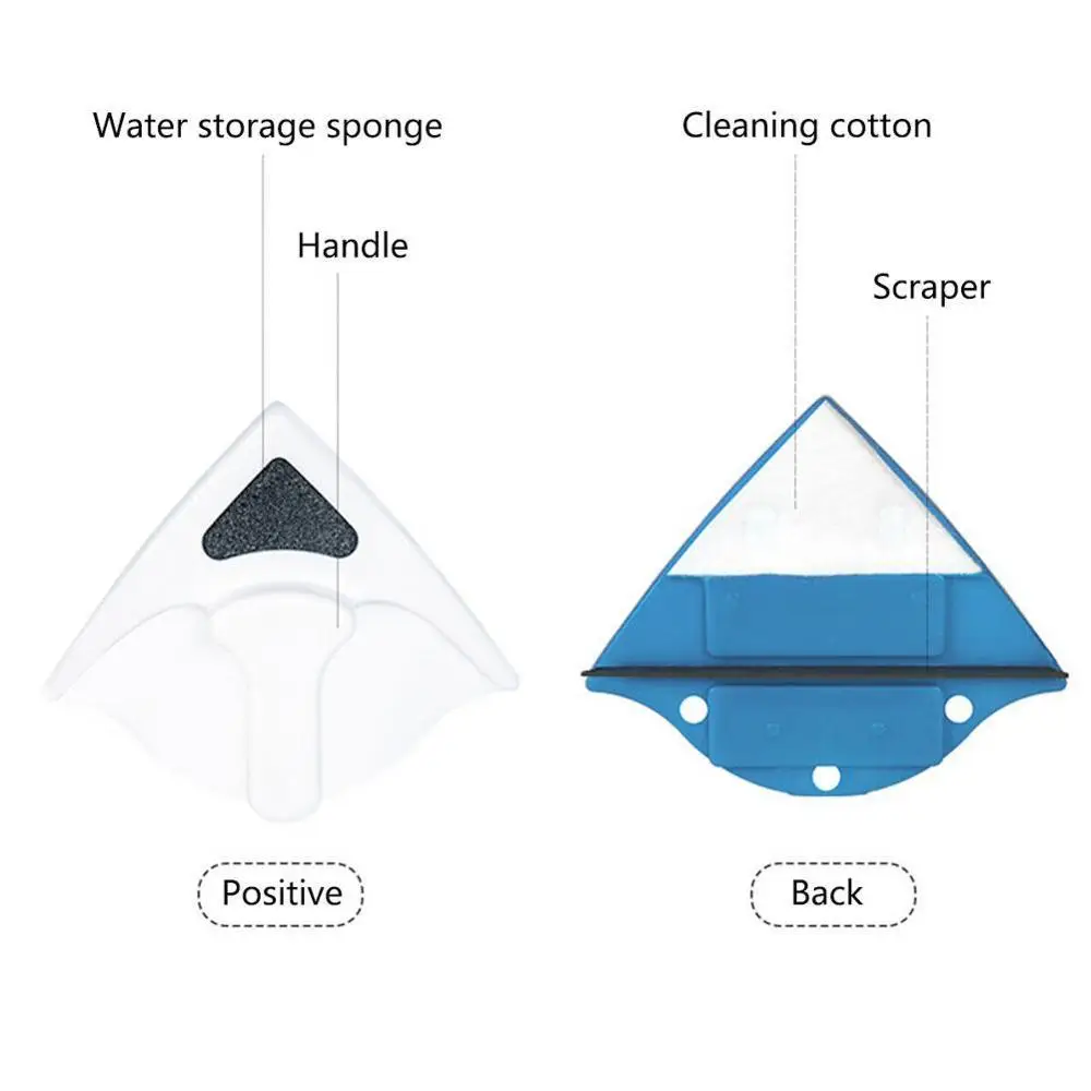 

Double Side Anti-pinch Hand Magnetic Brush For Cleaning Windows Household Glass Scraper Washing Window Cleaner limpia cristales