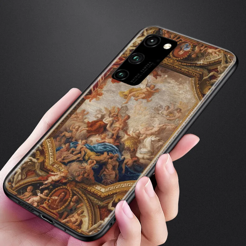 

Silicone Cover Birth of Venus Oil art Phone Case for Huawei Honor 30 20 Pro 10i 9A 9S 9X 8X 10 9 Lite 8 8A 7A 7C Pro