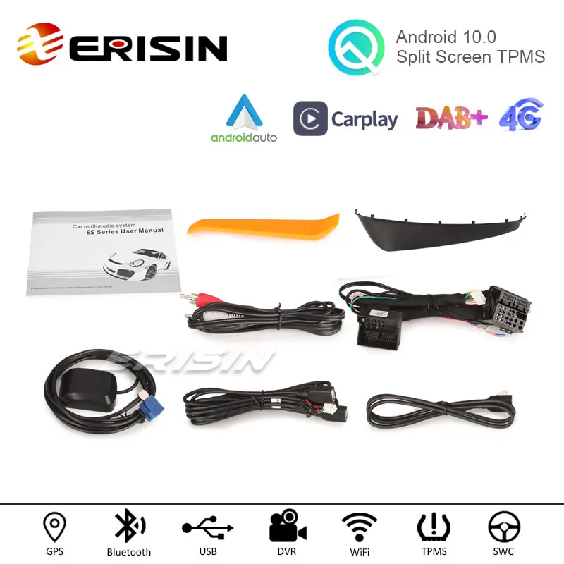 Erisin 2830 10 25 &quotIPS Android 0 автомобильное Стерео GPS радио OEM CD плеер для BMW 1er-F20/F21 3er-F30/F31/F34
